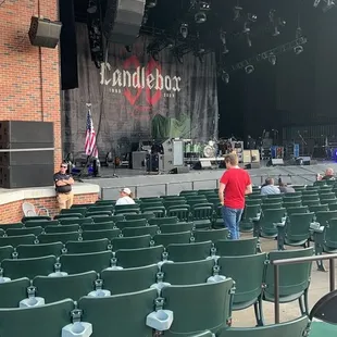 View from the &quot;Box 5 row A section&quot;