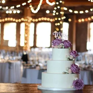 a wedding cake