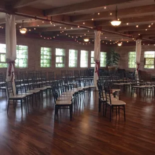 Wedding upstairs