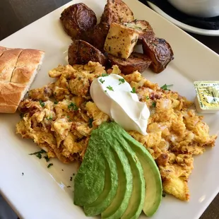 CHORIZO SCRAMBLE  Special of the day(3-20-18)- Excellent!