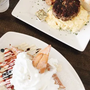 dessert, food