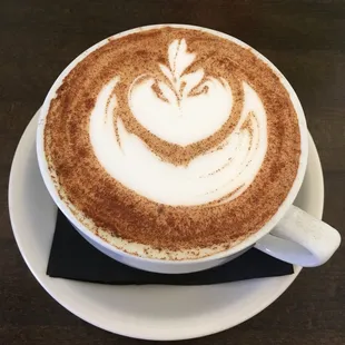 Vanilla Steamer w/a couple added shots of Espresso- Excellent!