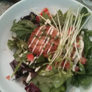 Blue Crab Cake Salad