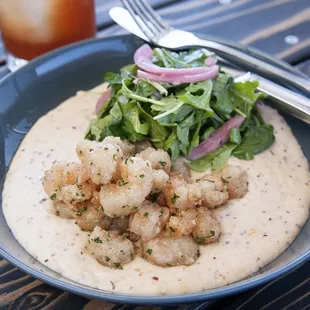 Rock Shrimp &amp; Grits