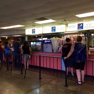Concession stand!