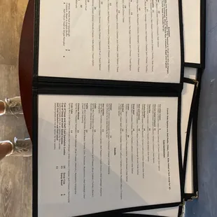 Menu!