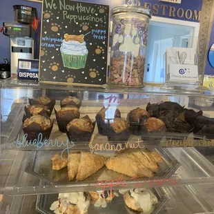 Yummies including Puppyccinos!!!