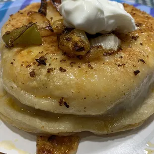 This is ONE Giant jalepeno pierogi!