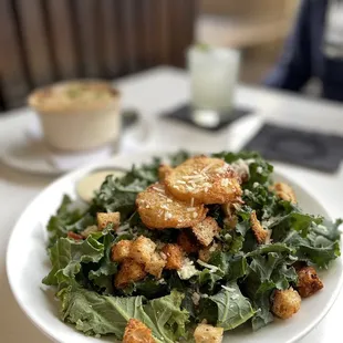 Kale Caesar dressing on the side (won&apos;t ask for that again) dressing is sooo good! &amp;12.60 on 2.14.21