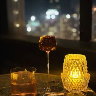 Strawberry grasshopper &amp; tulip martini