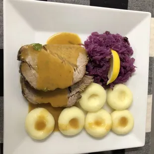 Traditional polish dinner