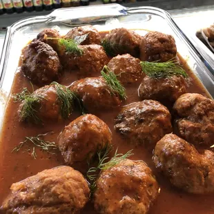 Meatballs  with tomato sauce