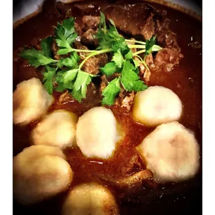 Beef Stroganoff.w/Potato Dumplings! &quot;Staropolska&quot; Highly Recommended! Great Polish Food! Super Service ! Cool !