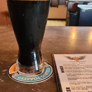 Lampshade porter that won a silver medal at World Beer Cup competition in Nashville TN. Very toasty front end, hoppy finish for a porter.