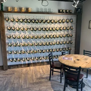 Mug Club wall