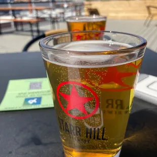 a pint of beer