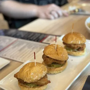 Fried Chicken Sliders