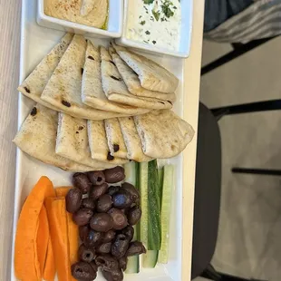 Hummus platter