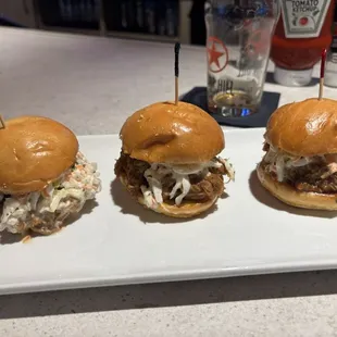 Pork sliders