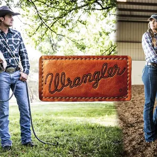 Literally thousands of pairs of Wrangler jeans, and the biggest selection of Wrangler shirts you'll find!