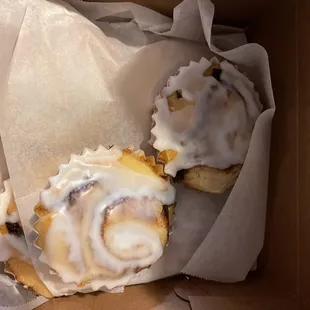 a pastry in a box