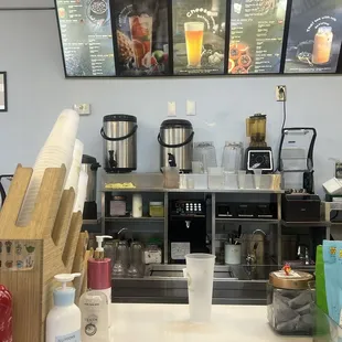 Counter where the magic occurs