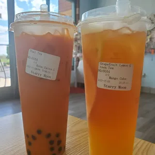 Grapefruit Lemon Green Tea