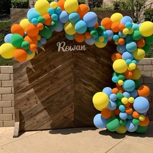 This is the morning after our party!!!