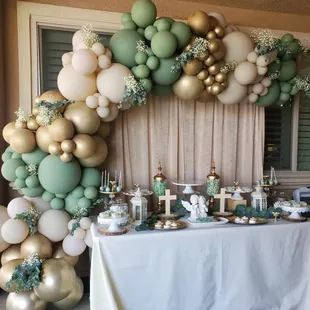 First communion half arch