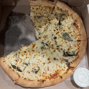 Spinach Alfredo Pizza RANCH