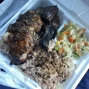 Top notch jerk chicken, well worth the $15 (Small)