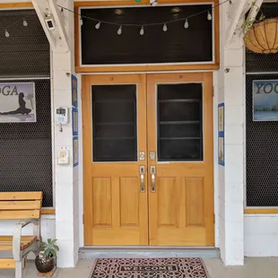 Hikina Yoga Studio entrance