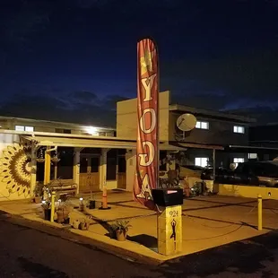 Hikina Yoga at Night