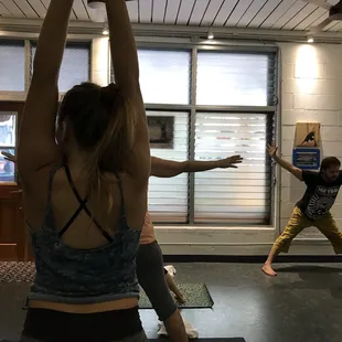 Yoga class