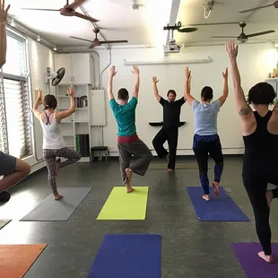 Yoga Class at Hikina Yoga