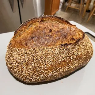 Sesame Pain Au Levain