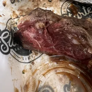 Cowboy Steak Dinner should have been medium!