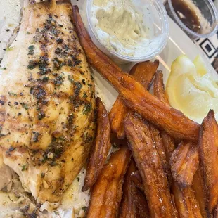 Red Snapper Dinner