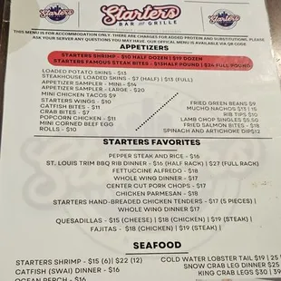 I guess these are new menus!!