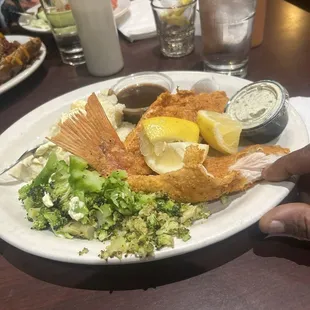 Whole red snapper,,deep fried to perfection.