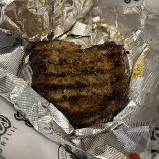 Grilled Pork Chop Dinner