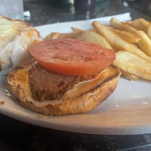 This is the spicy chicken sandwich