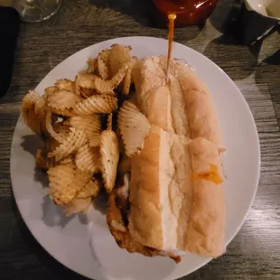 6" Chicken Parmesan Sandwich.