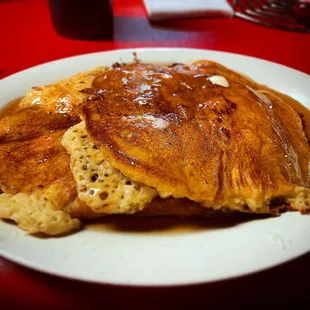 Pancakes and heavy syrup!  Follow my food adventures on Instagram @CheatDay_SA