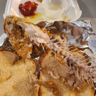 a plate of food