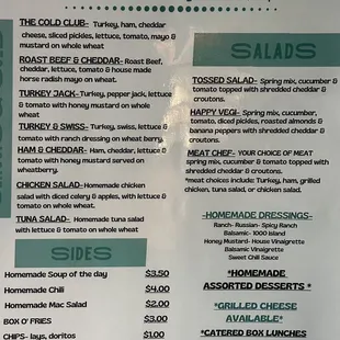 Menu Part 2/2
