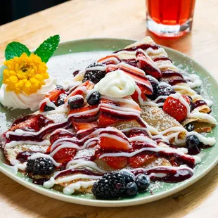 Very Berry Crepes