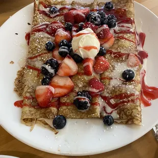 Very berry crepes