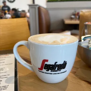 Vanilla Latte with Almond Milk