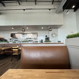 The very large booth's